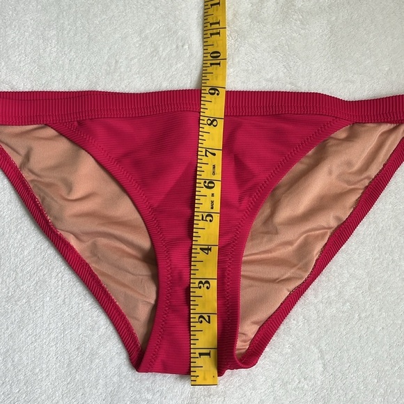 J. Crew Women’s Ribbed Full Coverage Low Rise Bikini Bottom Size Small - Picture 8 of 8